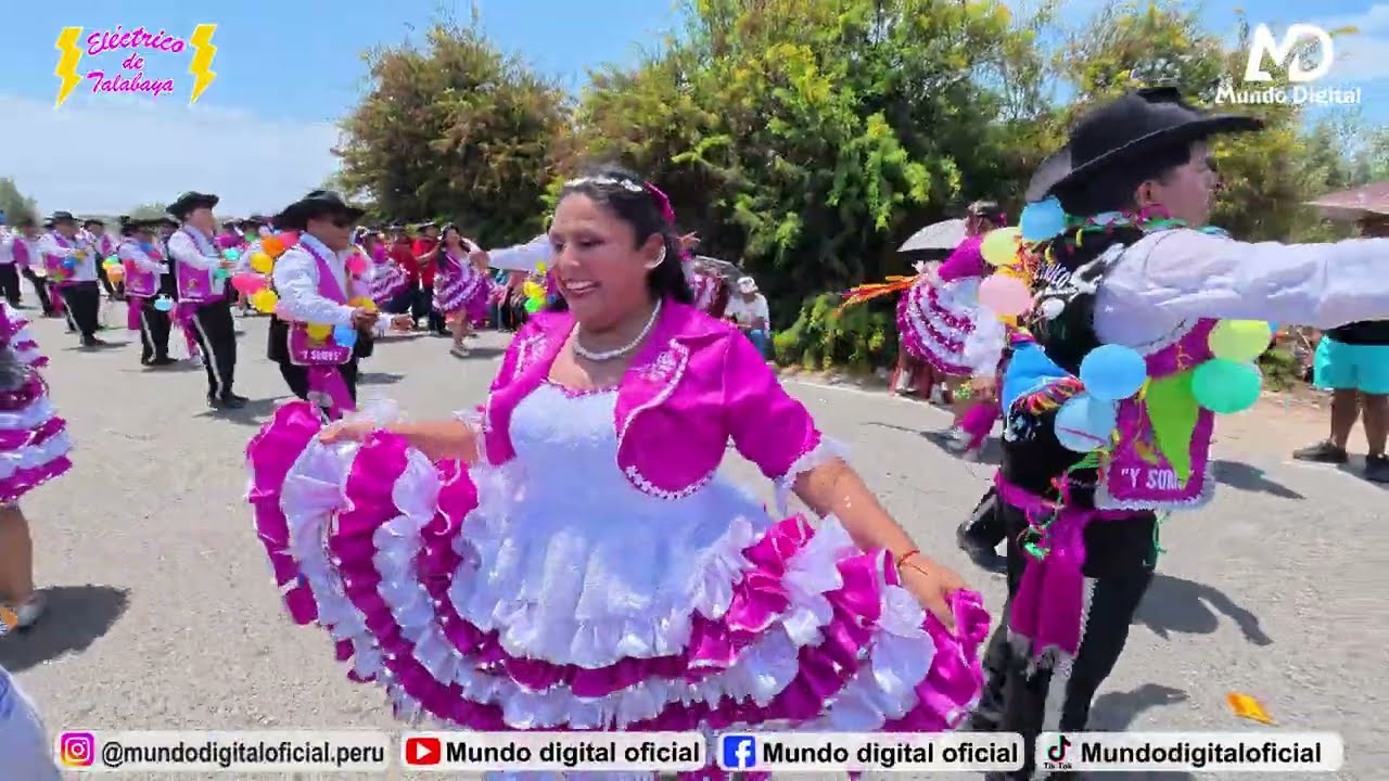 🎉⚡ Presentación  COMPARSA ELÉCTRICO DE TALABAYA en LOS PALOS – Carnaval Playero Tacna Perú 2026 🌊🥁