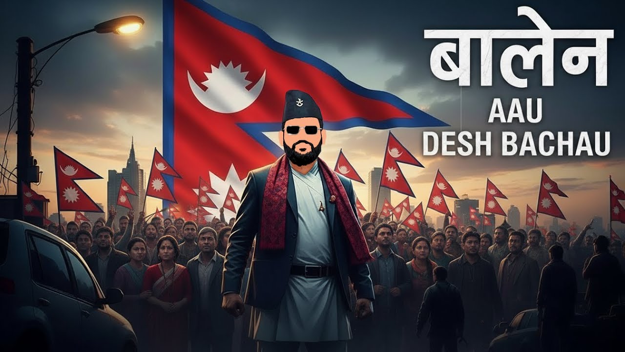 Balen Aau Desh Bachau | New Nepali Song | बालेन आउ देश बचाउ