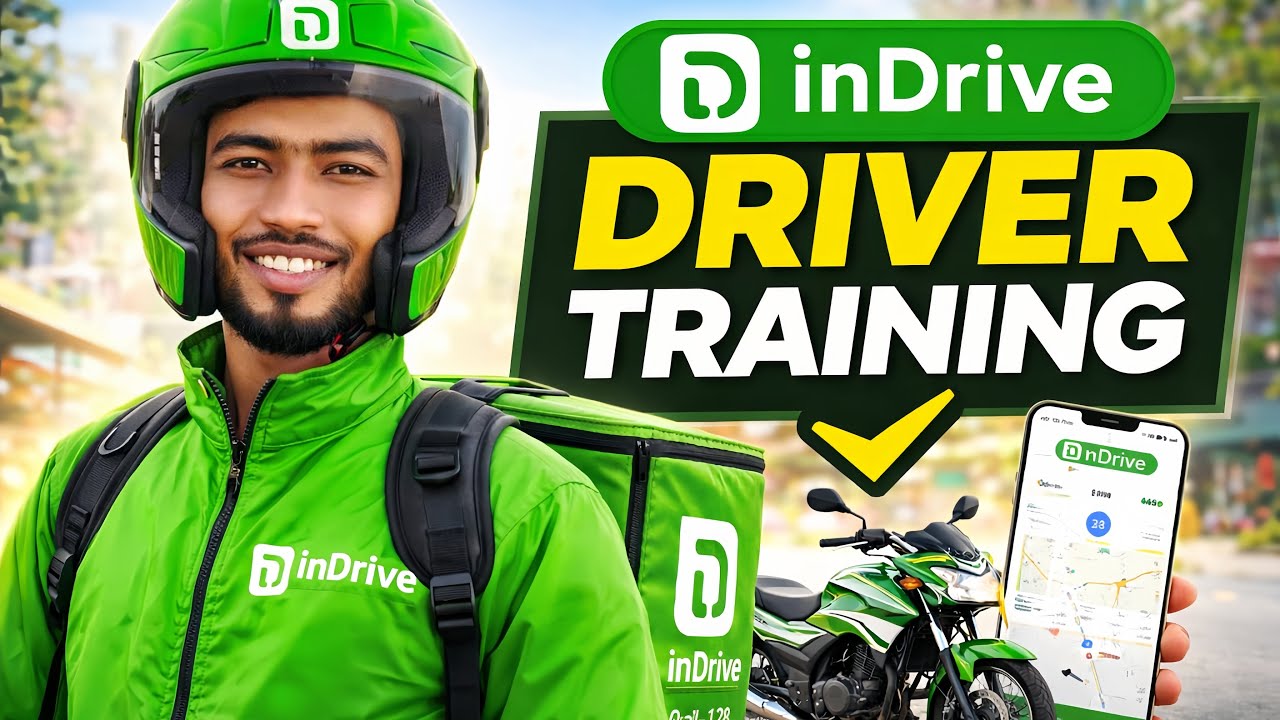 inDrive Rider Training Complete Guide 2026 | How to Use inDrive Driver App in Pakistan