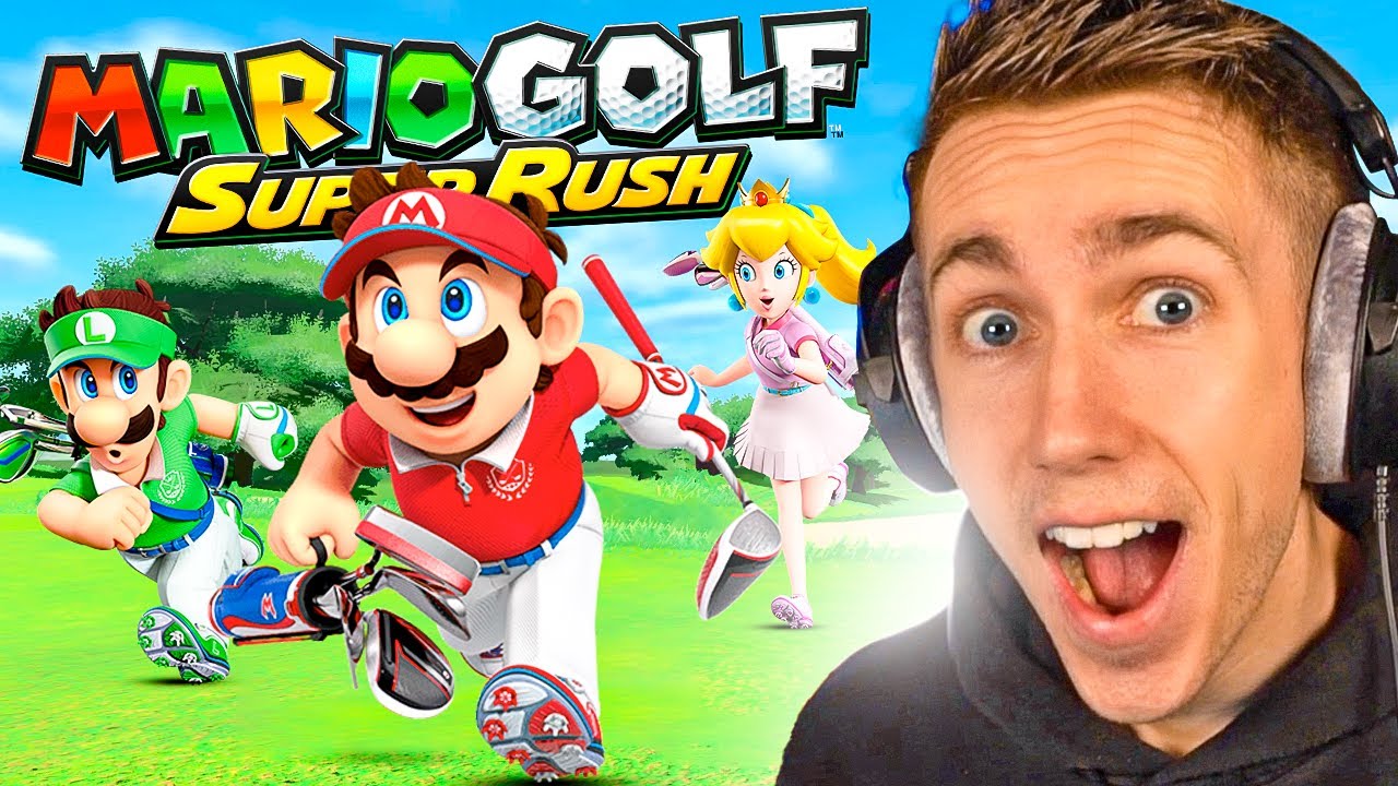 SPEED GOLF IS VERY INTENSE!! (Mario Golf: Super Rush)