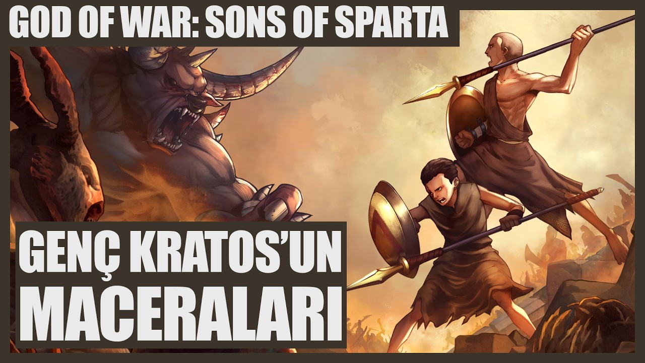 KRATOS'UN GENÇLİĞİ HATRINA OYNANIR! (TÜRKÇE) - God of War: Sons of Sparta Nasıl Oyun?