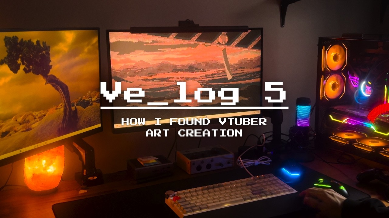 Vlog | How I found Vtuber Model creation