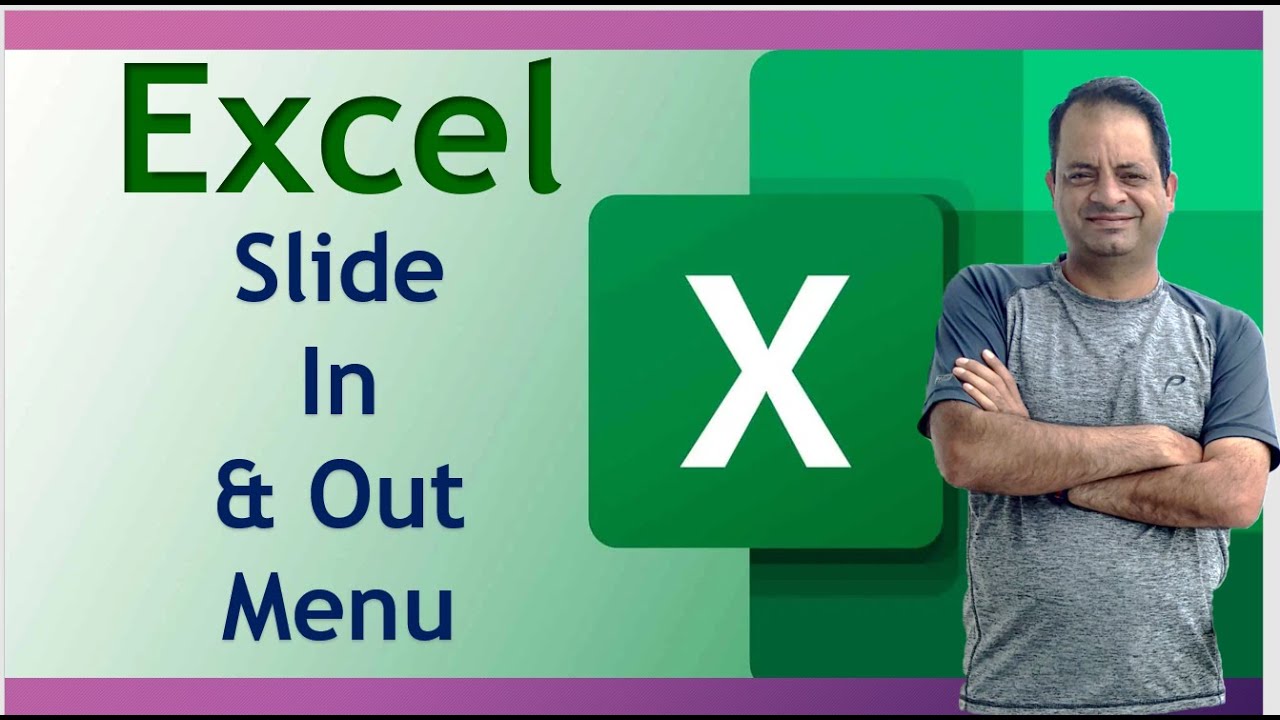 Удобное выдвижное меню Excel! #excel #exceltutorial #educational