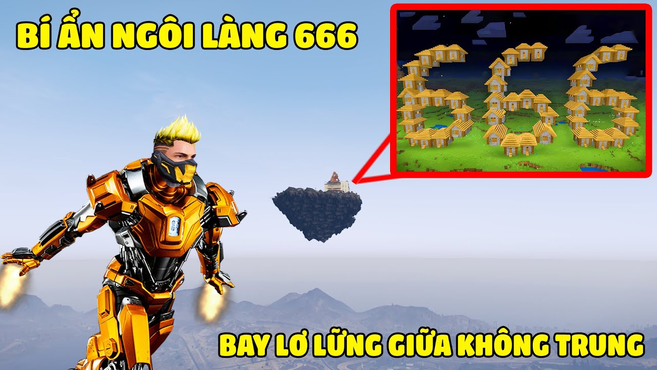 GTA 5 Nâng Cấp Bộ Giáp Mới Cho Cobra Vàng Và Bí Ẩn Về Ngôi Làng 666 Bay Lơ Lửng Giữa Không Trung !