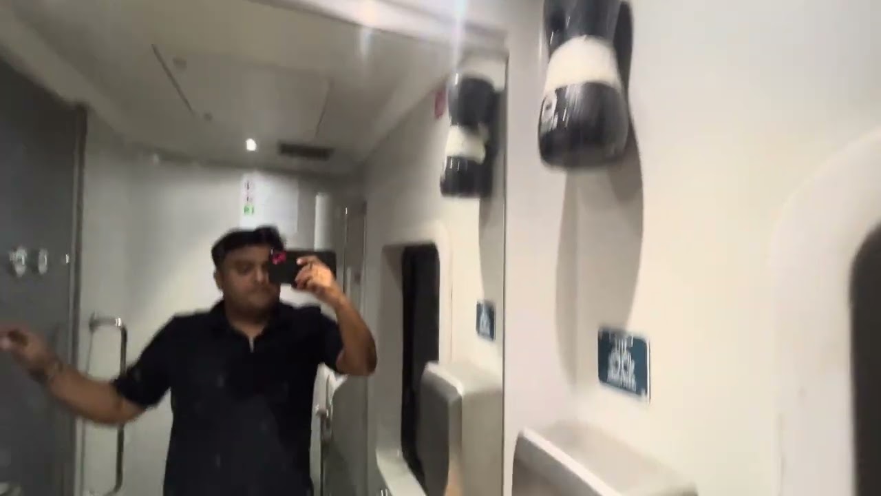 Vande Bharat Interior door & toilet