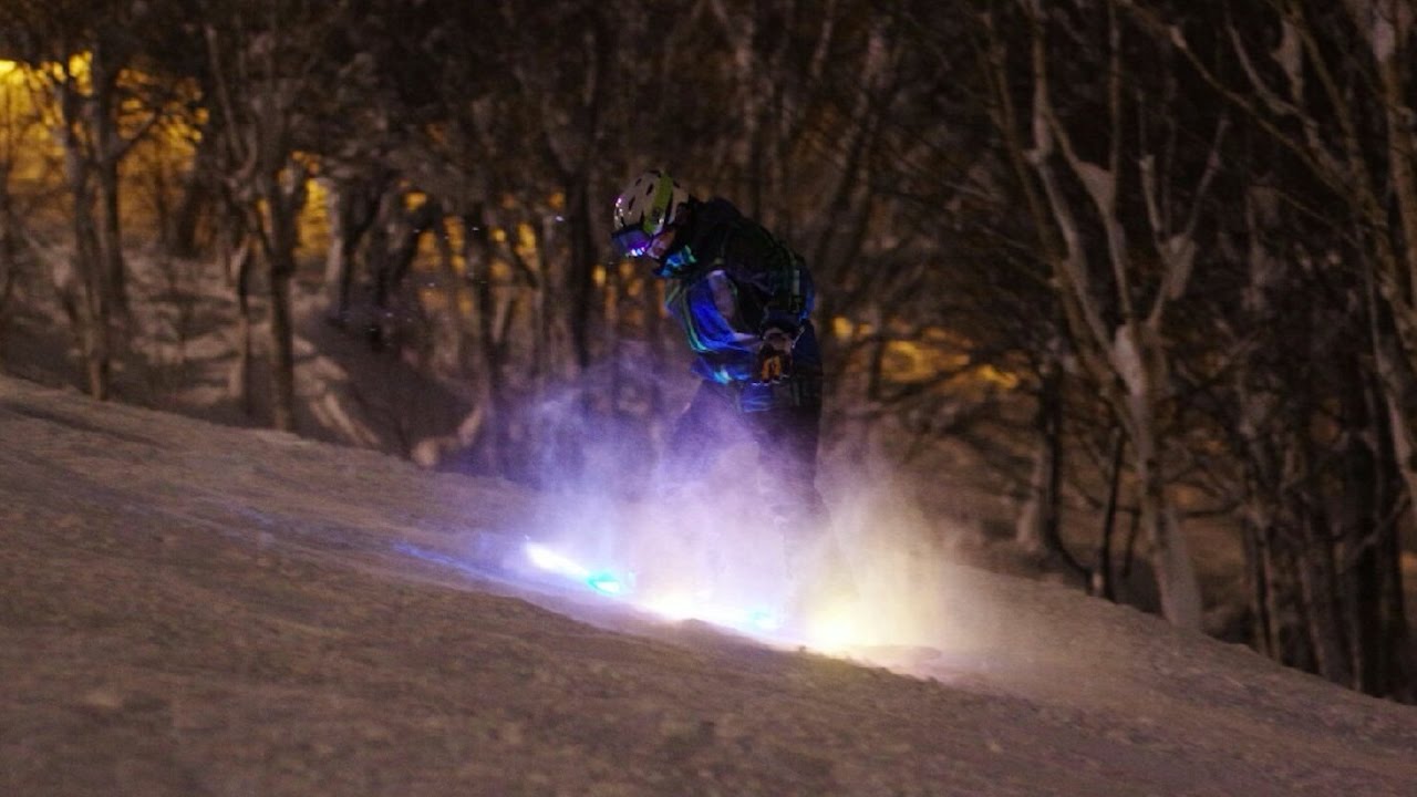 Introduction of the LED snowboard