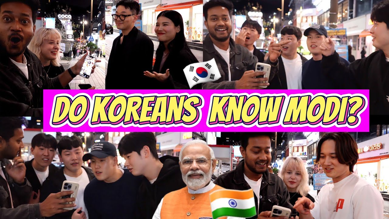 🇰🇷KOREANS SHOCKING REACTION on INDIANS | DO KOREANS KNOW PM MODI 🇮🇳 | subtlecrazy