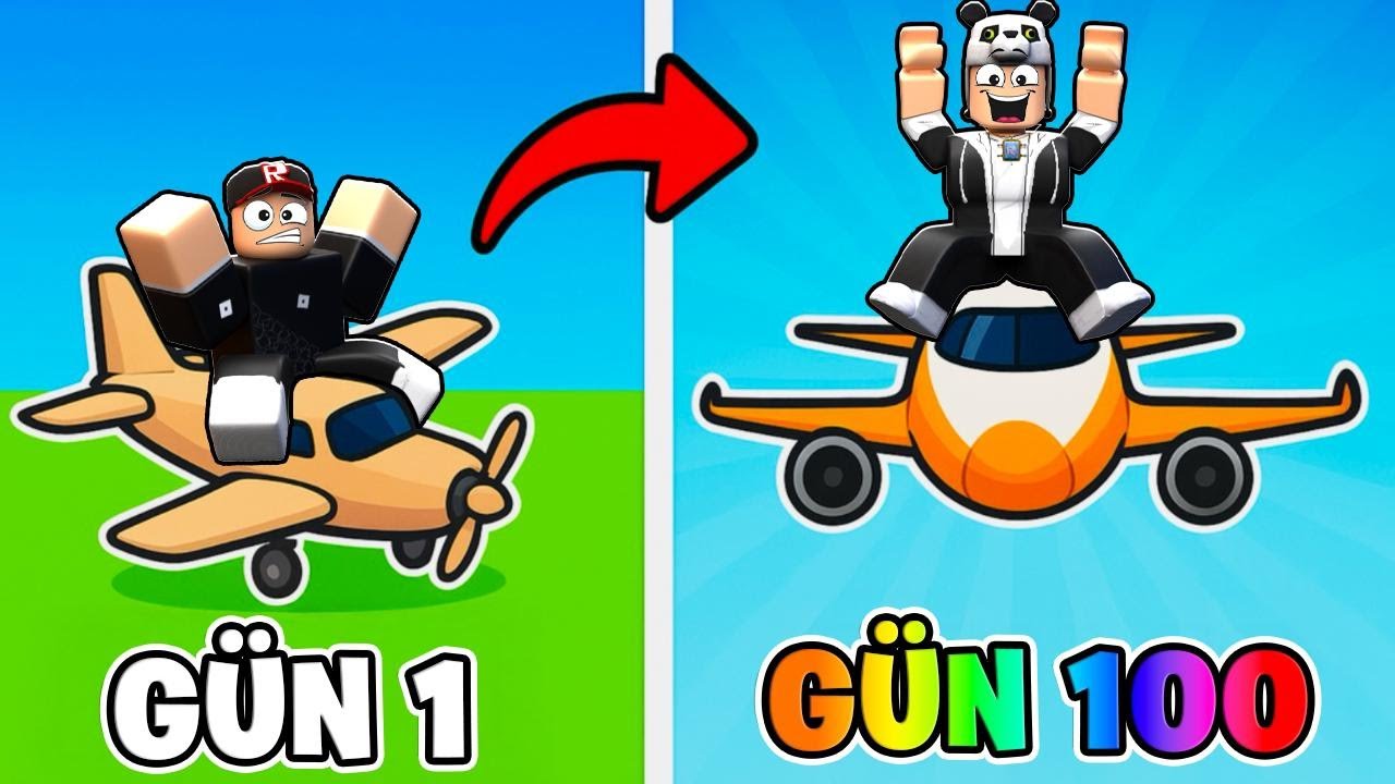 ИГРА С РАЗВИТИЕМ И УСКОРЕНИЕМ САМОЛЕТОВ! - Roblox