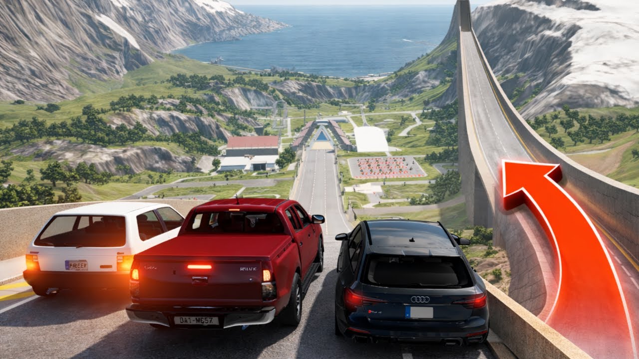 Fiat uno-hillux-audi ESSA RAMPA É IMPOSSÍVEL NO BEAMNG 😱