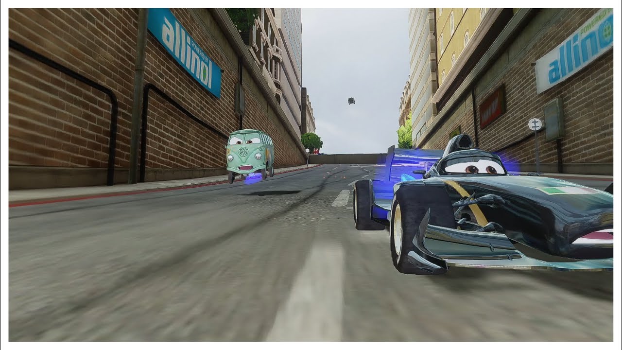 Cars 2 The Video Game | Midnight Francesco - Race Mode | Buckingham Sprint 2 Laps