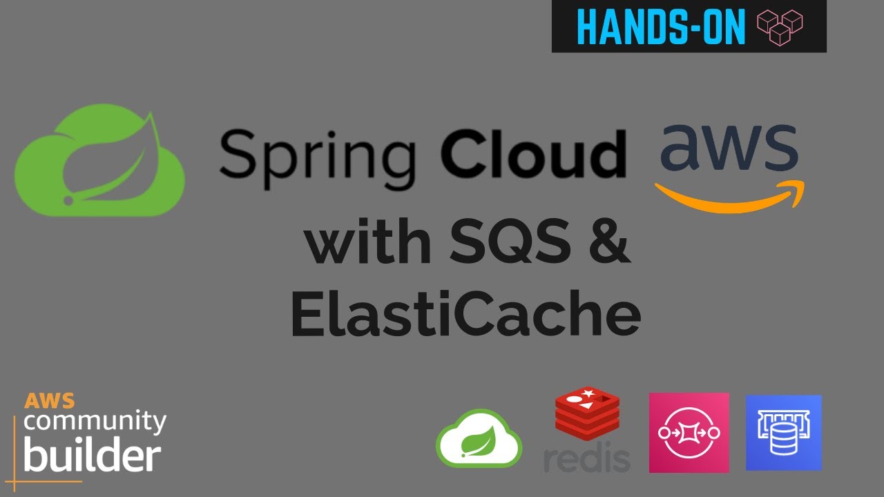 Пример Spring Cloud AWS с использованием SQS и ElastiCache для Redis | AWS Primer