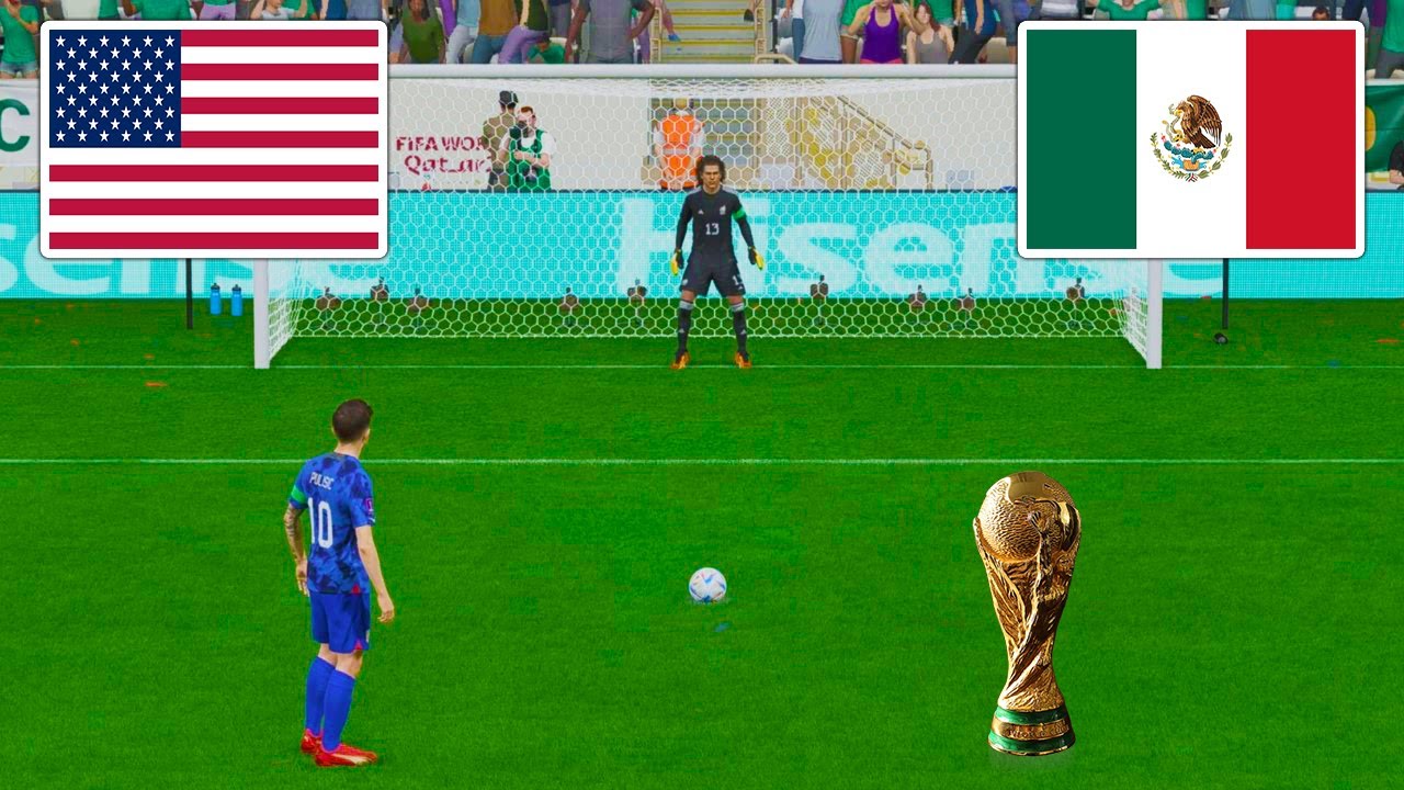 USA vs MEXICO / PENALTY SHOOTOUT / FIFA WORLD CUP FINAL / FIFA 23 NEXT GEN PC 4K