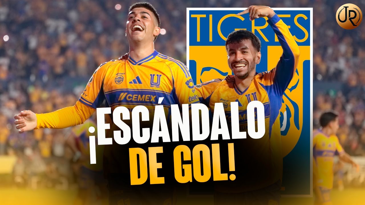 ¡ESCÁNDALO DE GOL DE ÁNGEL CORREA-JUAN BRUNETTA Y TIGRES GANA!
