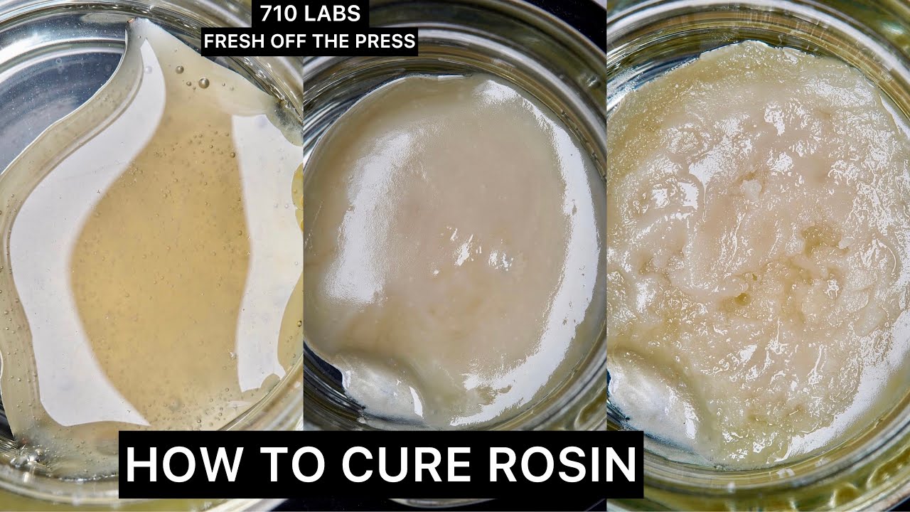 HOW TO CURE ROSIN | 710 Labs Fresh Off The Press Lunch | Curing 710 Labs Banana Punch