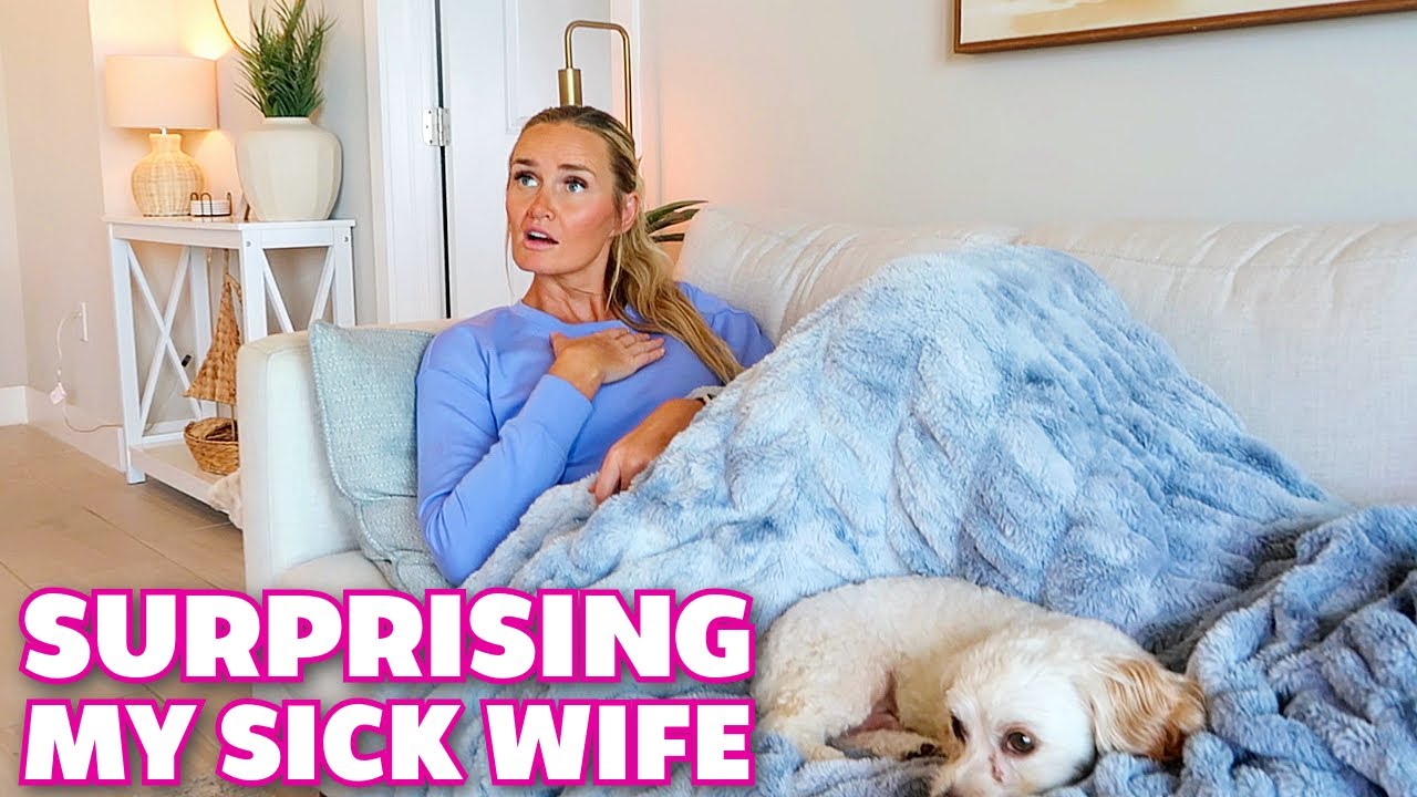 😮 SURPRISING MY SICK WIFE, SHE WAS SHOCKED!