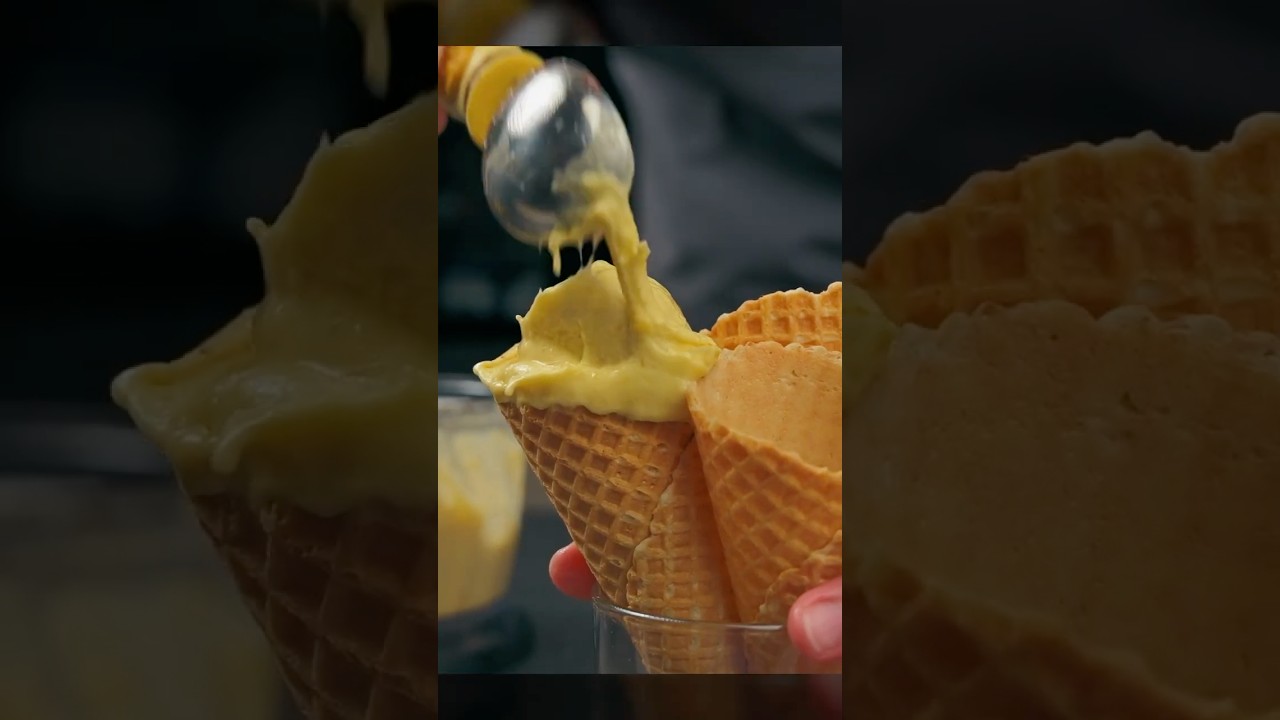 Easy Homemade Mango Banana Ice Cream Recipe 🥭🍌🍦