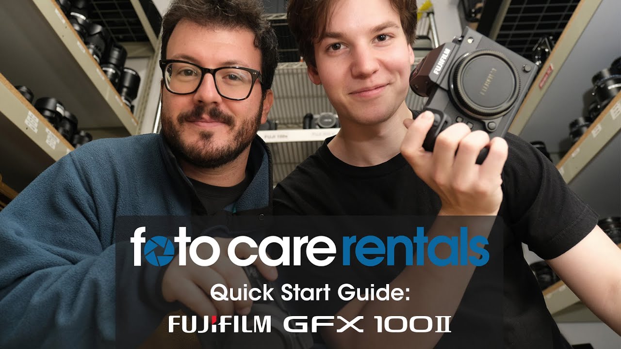 Fujifilm GFX100 II - Quick Start Guide