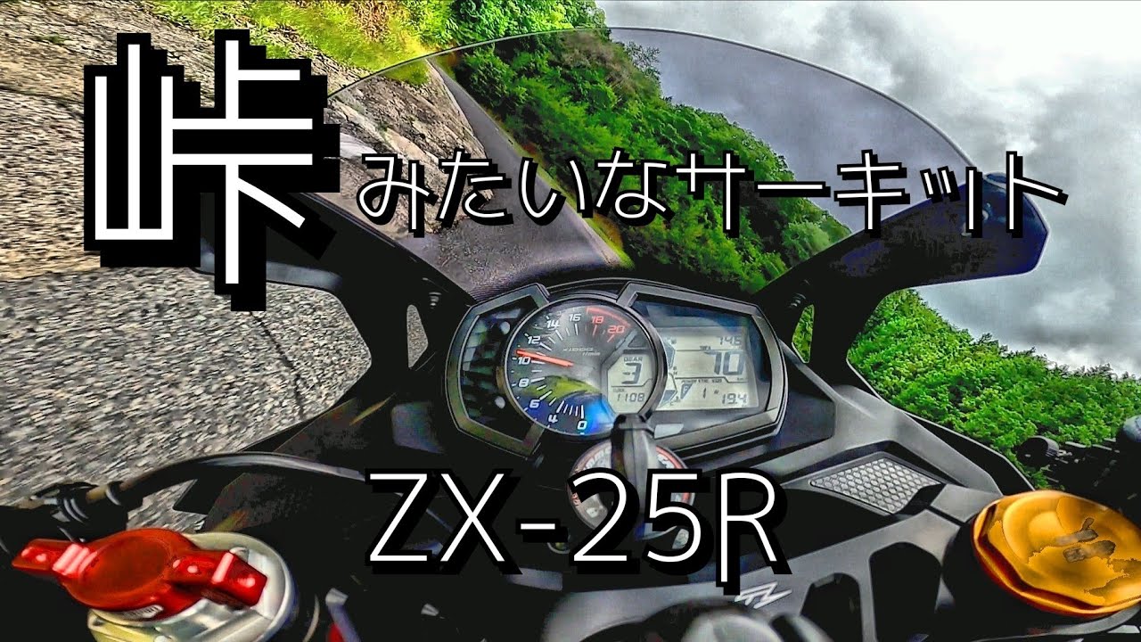 【ZX-25R】 サーキット走行　オートランド作手ALT