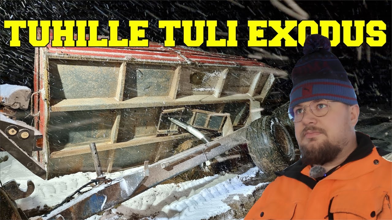 RUOKINTA HOMMIA JA TUHISTA RUNKO POIKKI