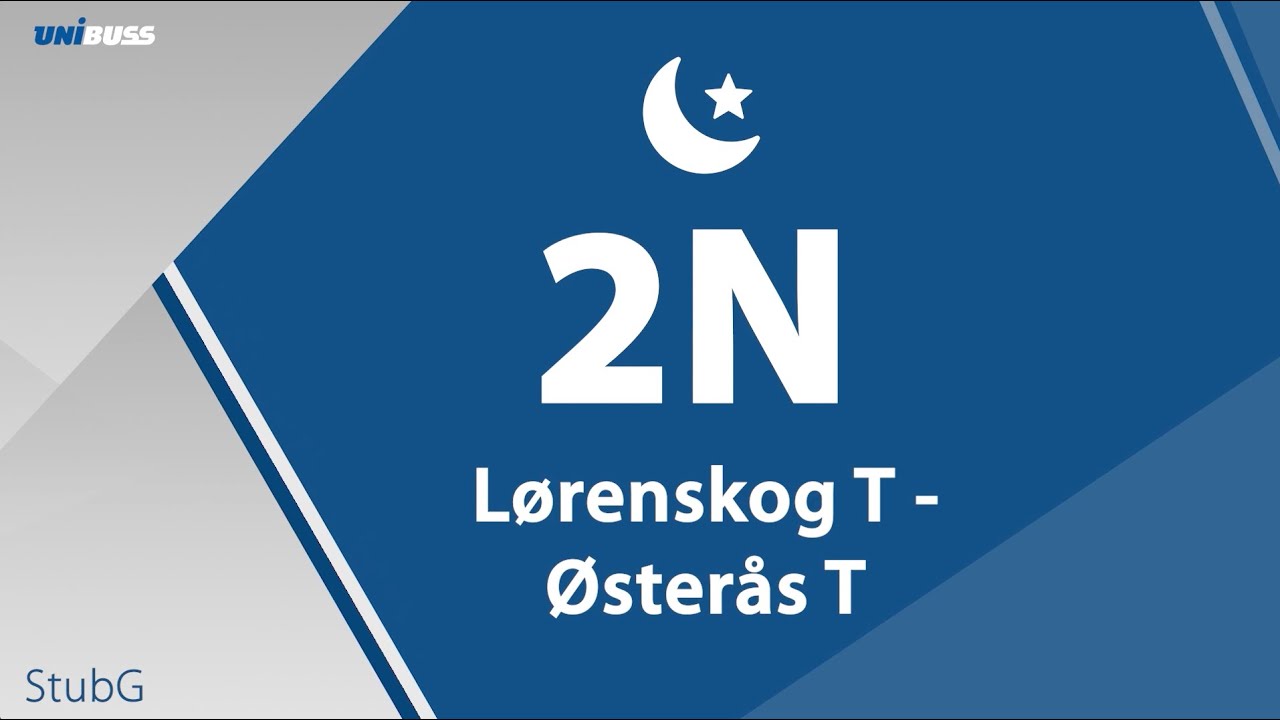 2N Lørenskog T - Østerås T