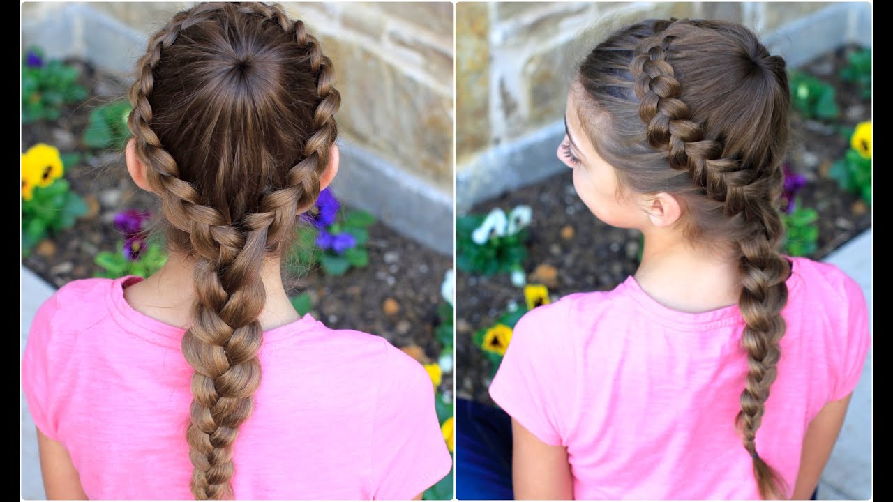 Dutch Starburst Braid | Cute Girls Hairstyles