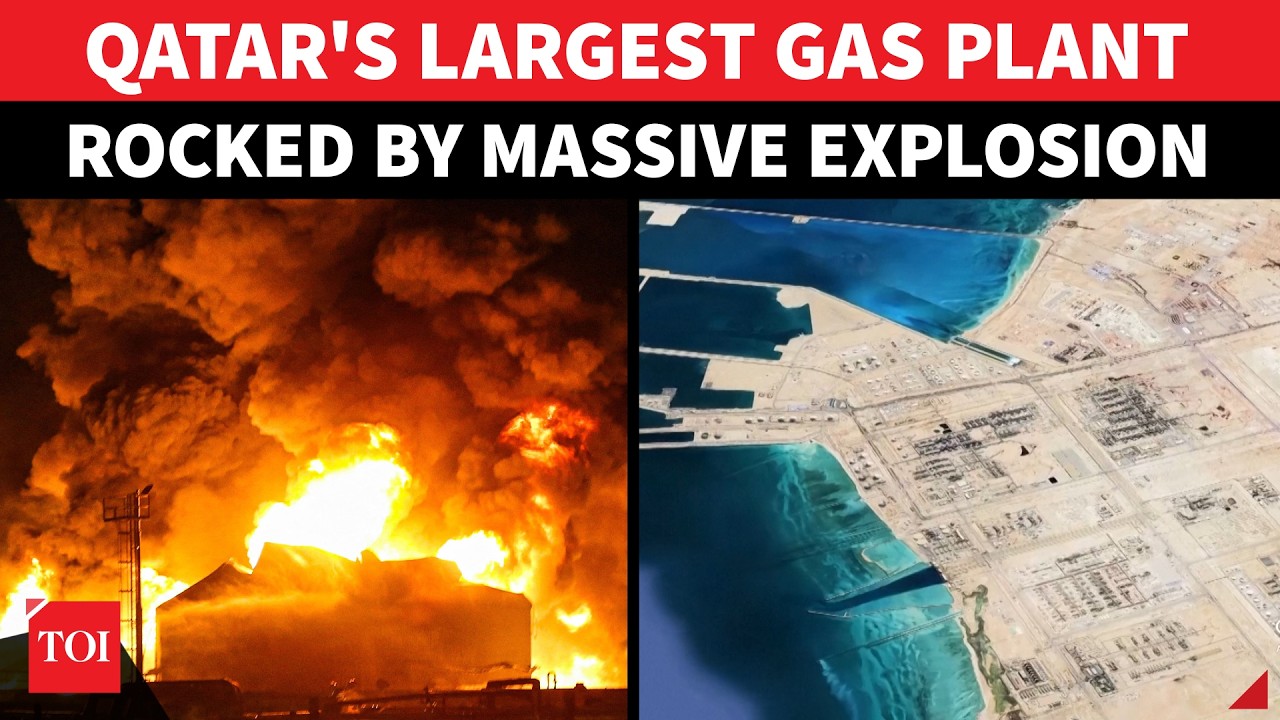 BREAKING: Qatar&rsquo;s LARGEST Gas Plant Rocked By MASSIVE Explosion; Scary Scenes In Doha&rsquo;s Ras Laffan