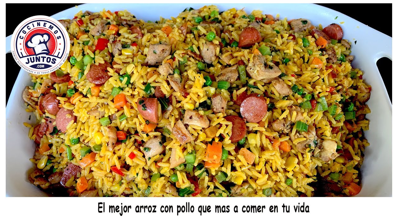El mejor arroz con pollo que vas a comer en tu vida.