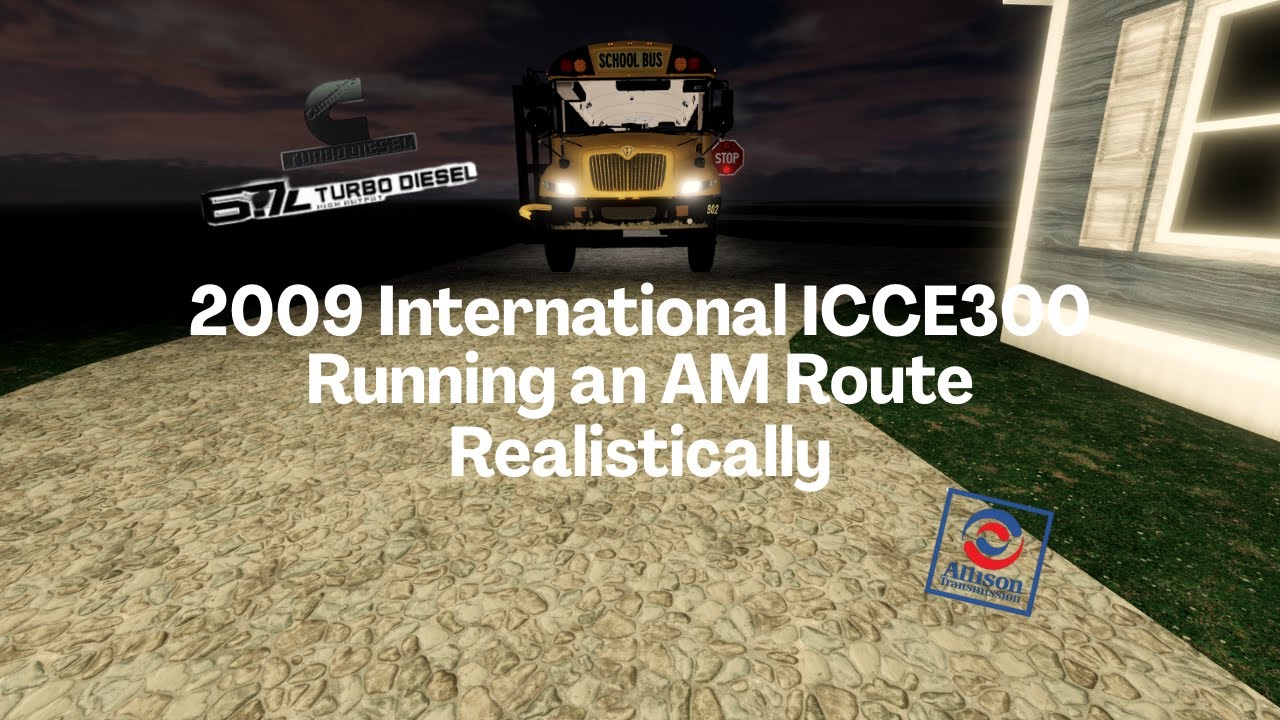 NEW YEARS SPECIAL!! Running a 2009 ICCE300 in WCPS Bus #902  (Realistically)