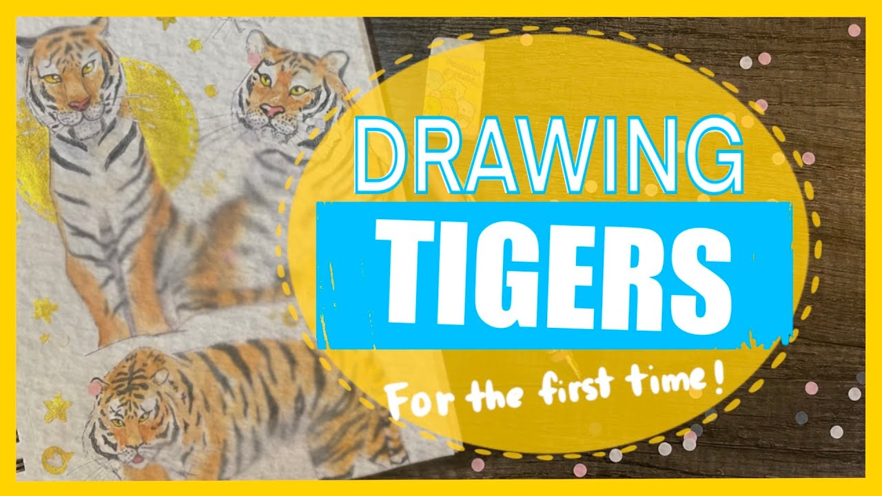 Painting Tigers With Watercolors (Sketch With Me)
