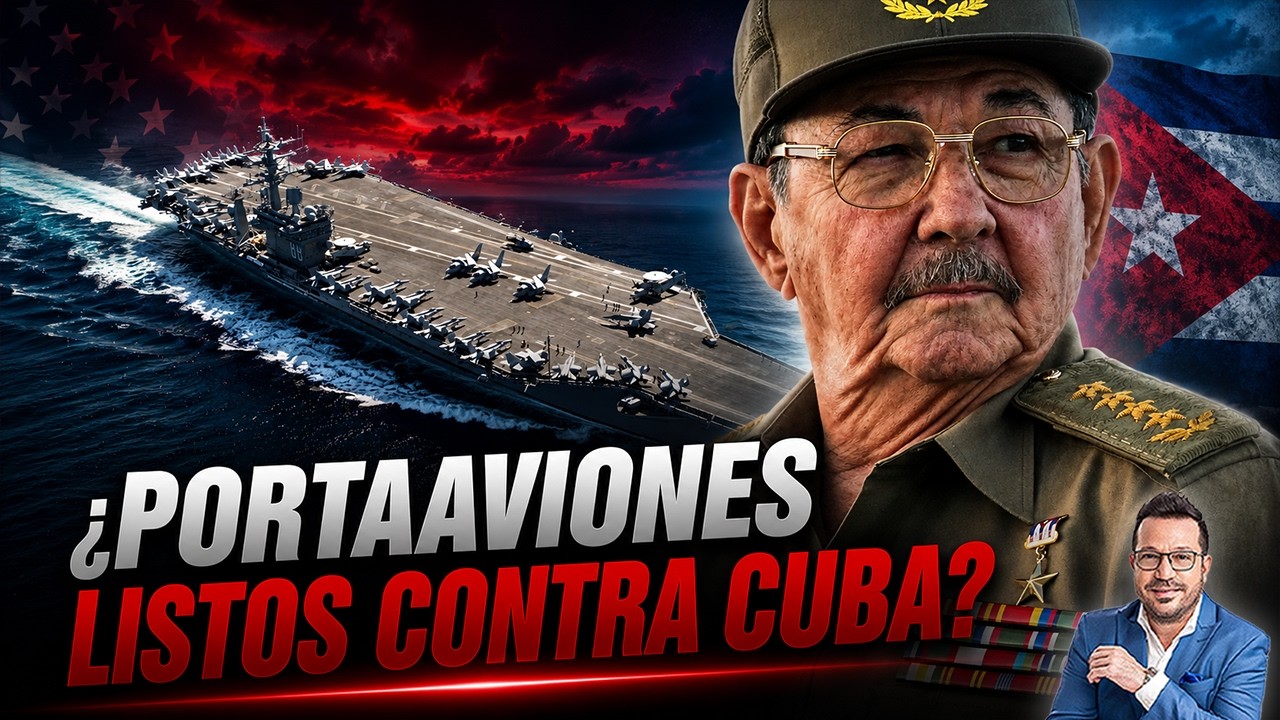 Los PORTAVIONES para invadir CUBA s&oacute;lo esperan la orden, Coronel Octavio P&eacute;rez explica