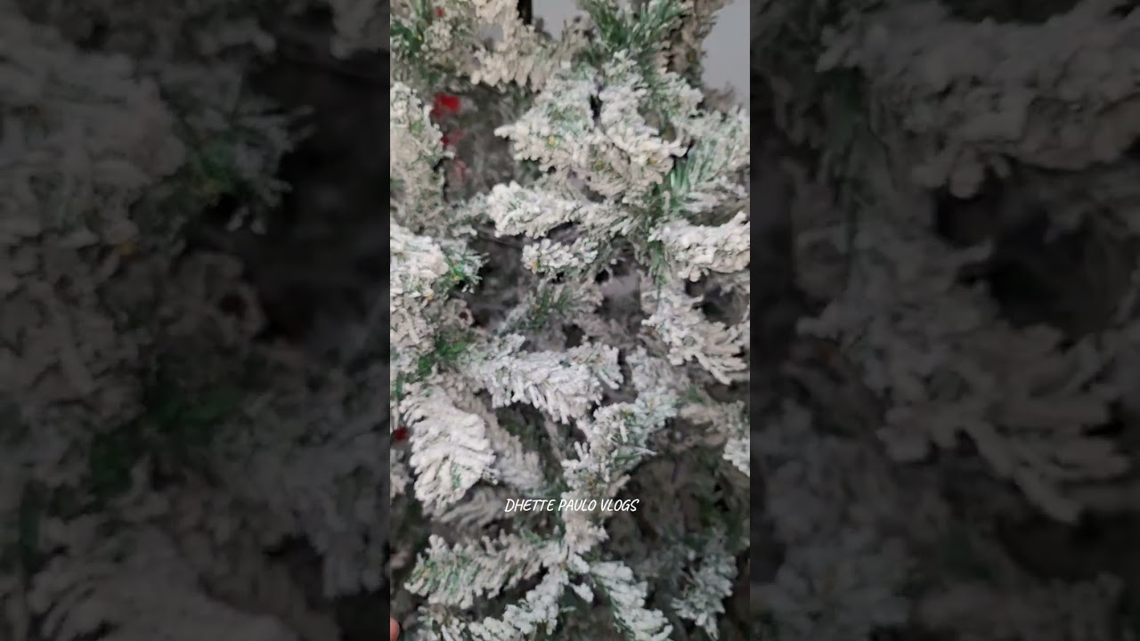 CHRISTMAS TREE AND DECORATIONS