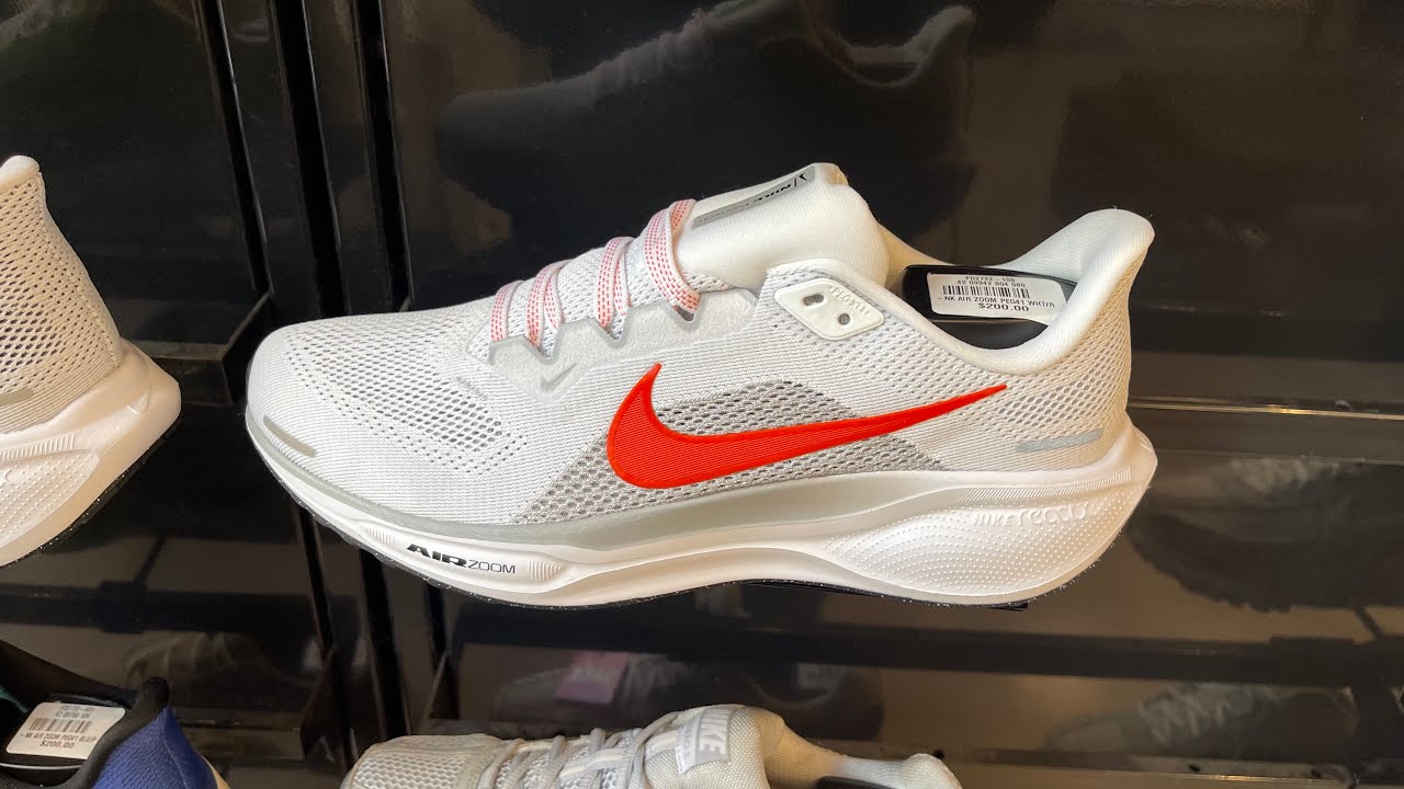 Nike Air Zoom Pegasus 41 (White/Wolf Grey/Black/Picante Red) - Style Code: FD2722-108