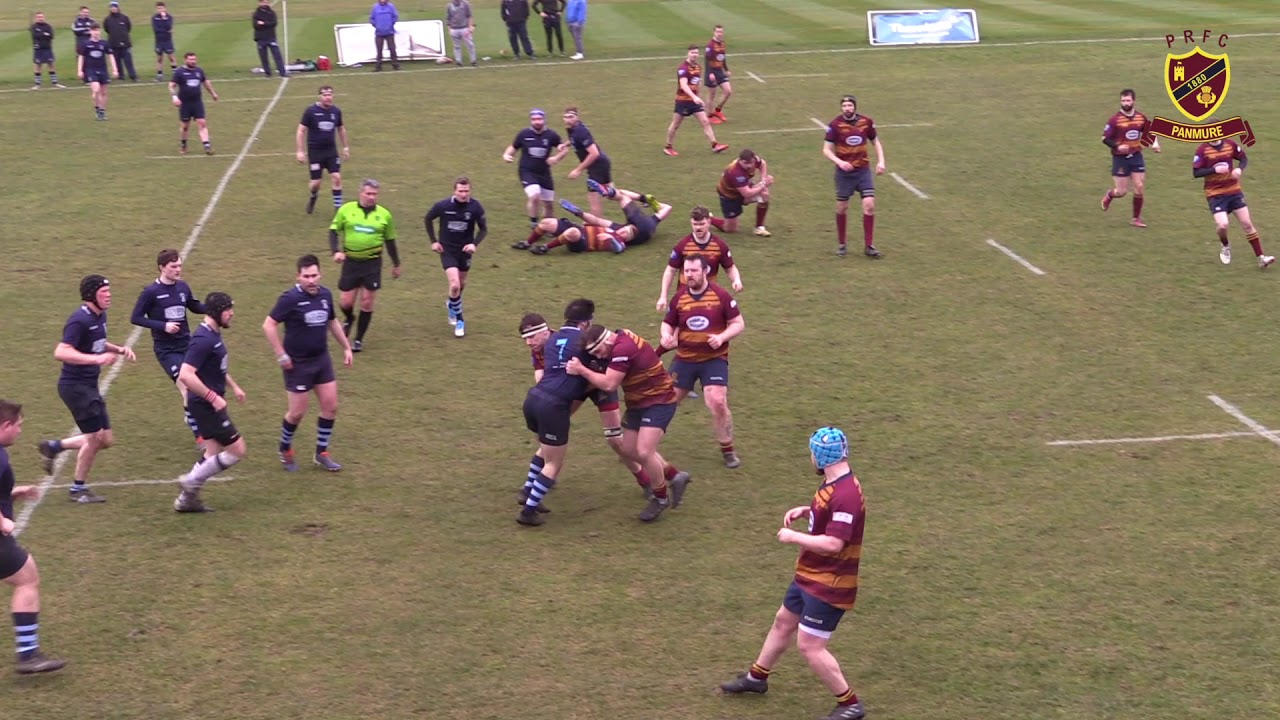 Panmure RFC v Madras Rugby - Saturday 7th March 2020