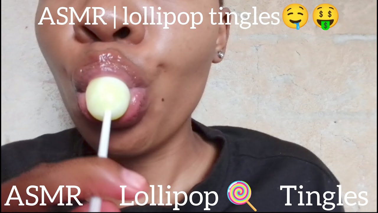 ASMR | lollipop tingles 🍭🤤🤑