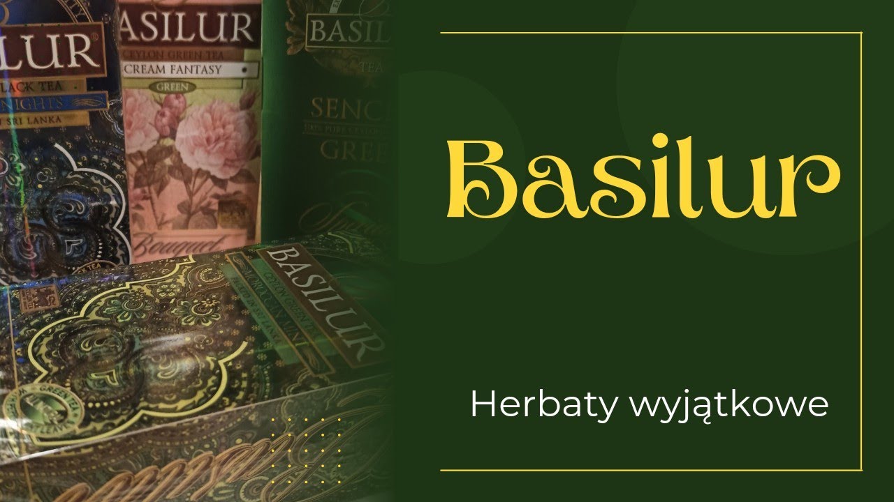 Basilur herbata idealna? Doskonała na prezent. Duży wyb&oacute;r smak&oacute;w. Najtaniej w Lidlu...