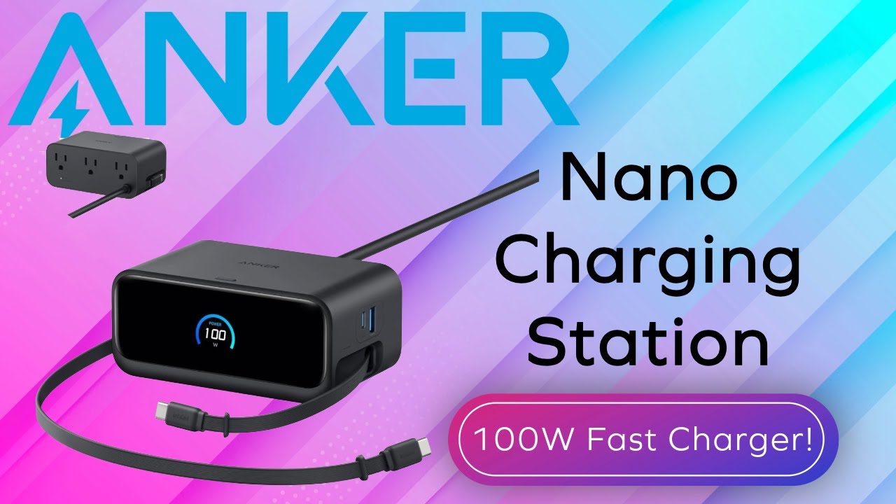 Anker Nano Charging Station- 100W Of POWER!