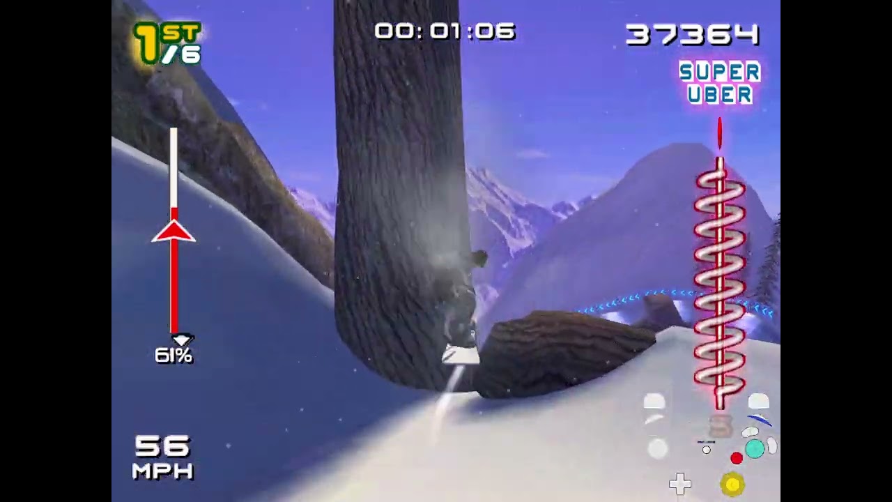 SSX 3 - Snow Jam Race (No Restrictions) - 1:44 (WR w/ new route!)