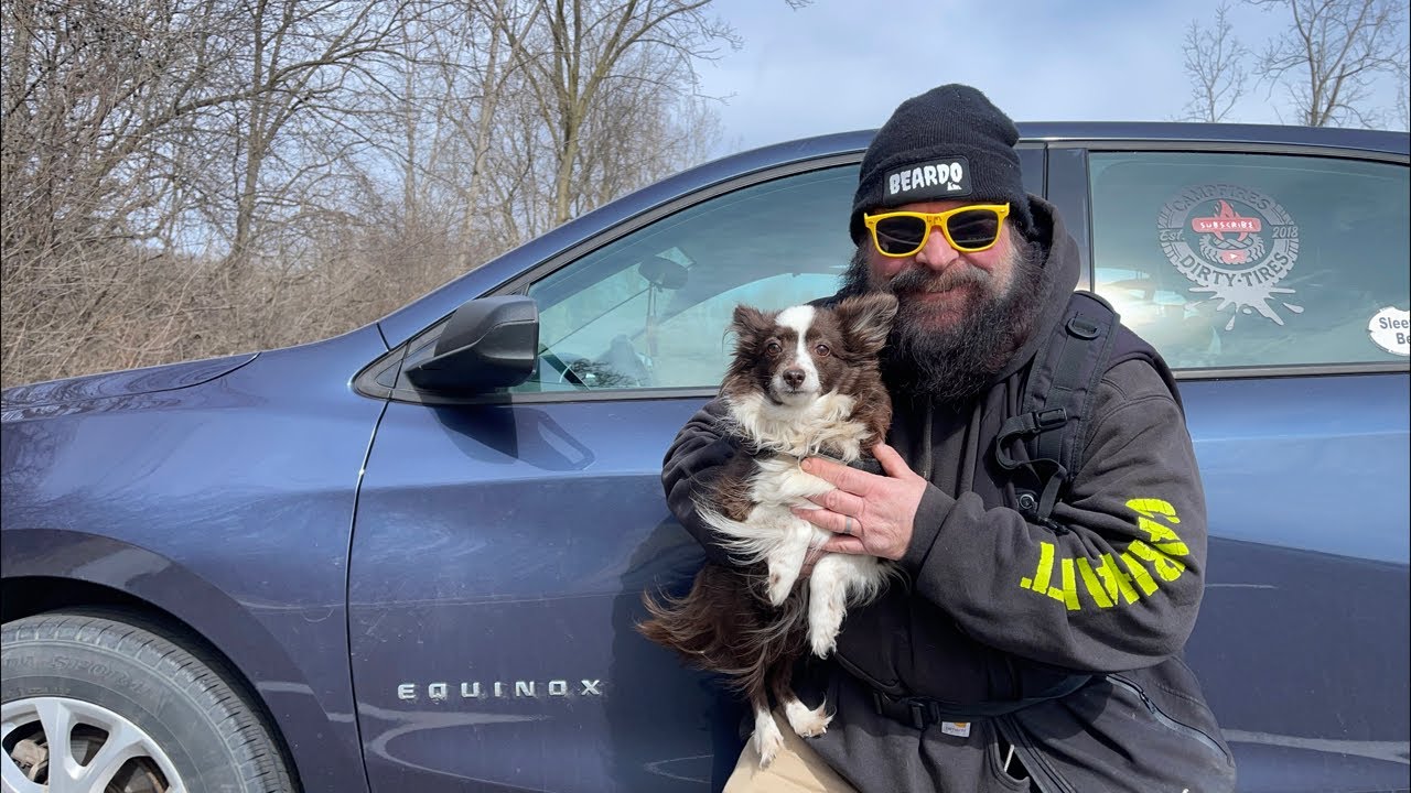 Hiking North Country Trail with Bella