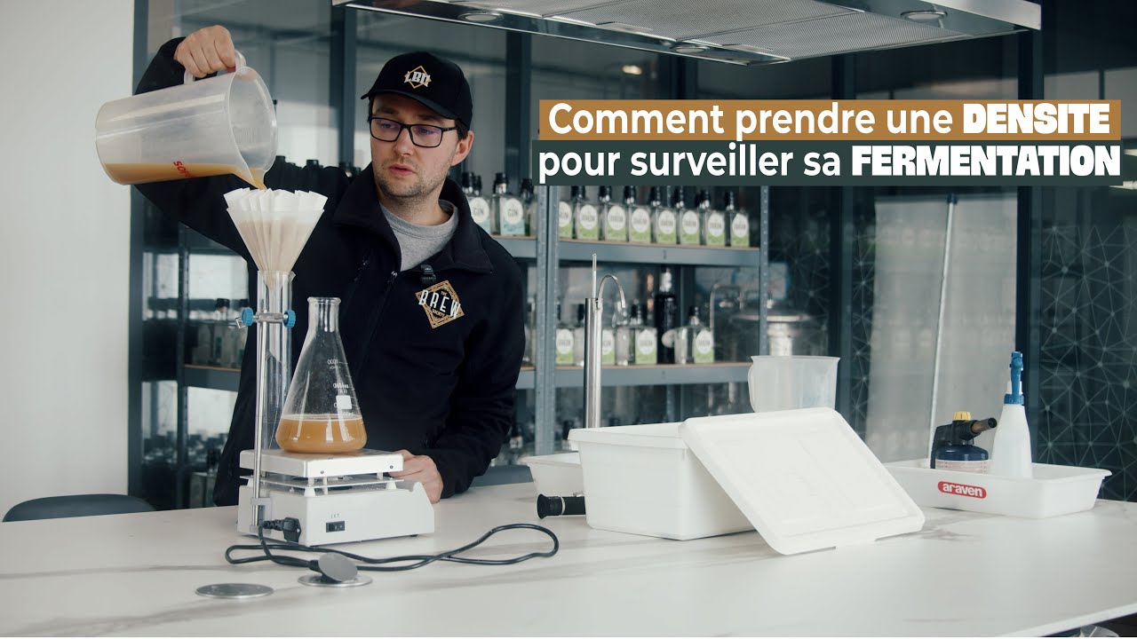 Comment prendre une densité pour surveiller sa fermentation ?  #biere #brasserie #tuto