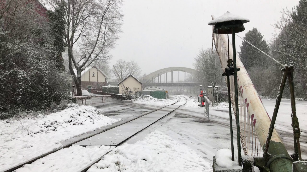 Viel Schnee am Posten Herbede