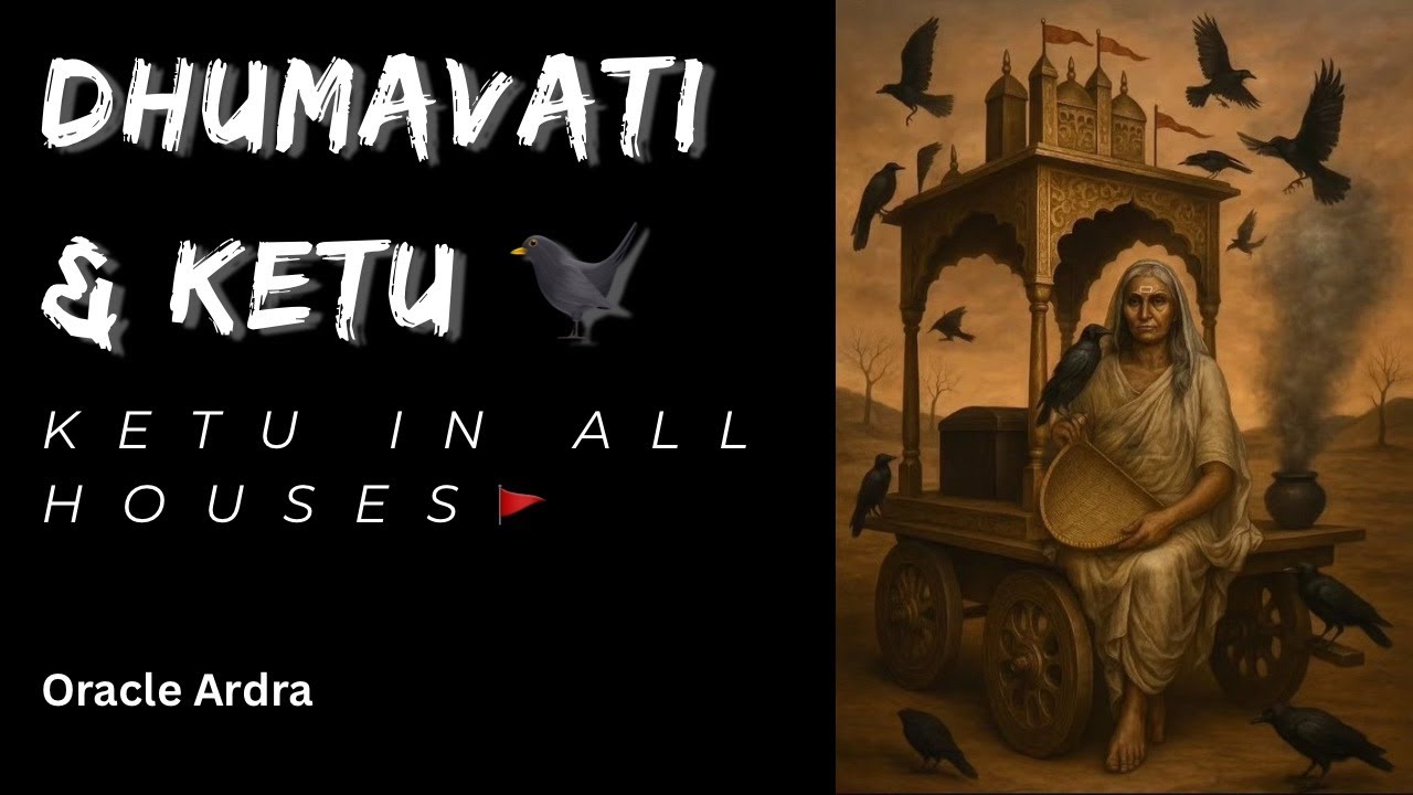 Махавидья Дхумавати и Кету | Кету во всех домах | Как Кету исцеляет вас #астрология
