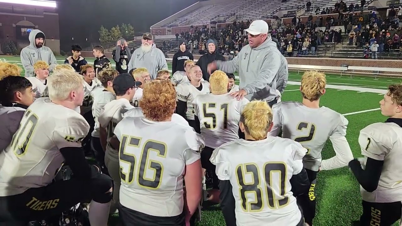 Talihina post-game after Class A-II championship game