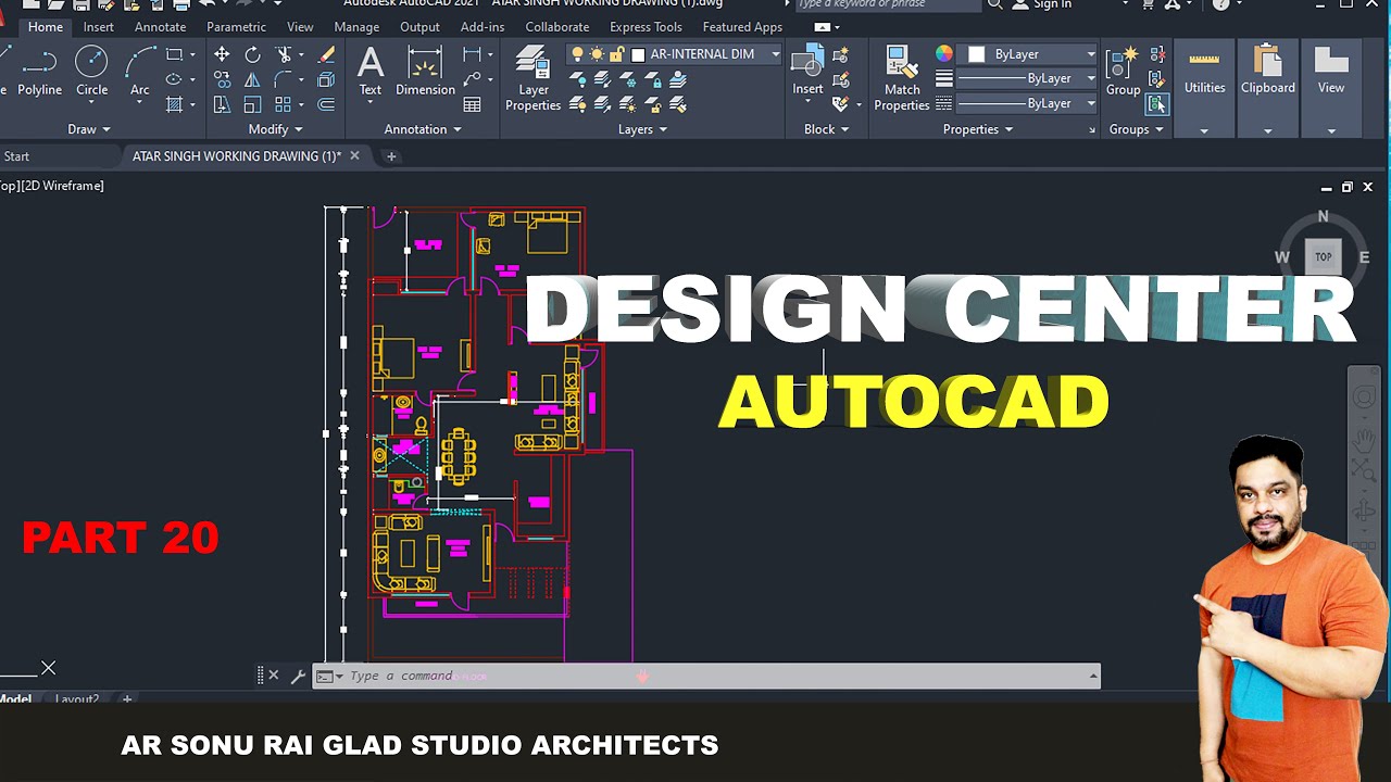 Design center Autocad  #autocad