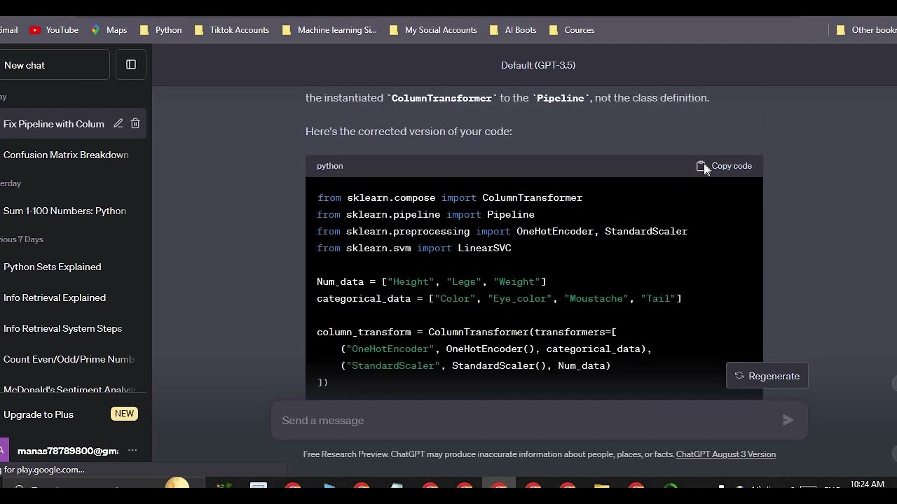 Cat vs Human: Training Machine Learning Models Explained! Part :