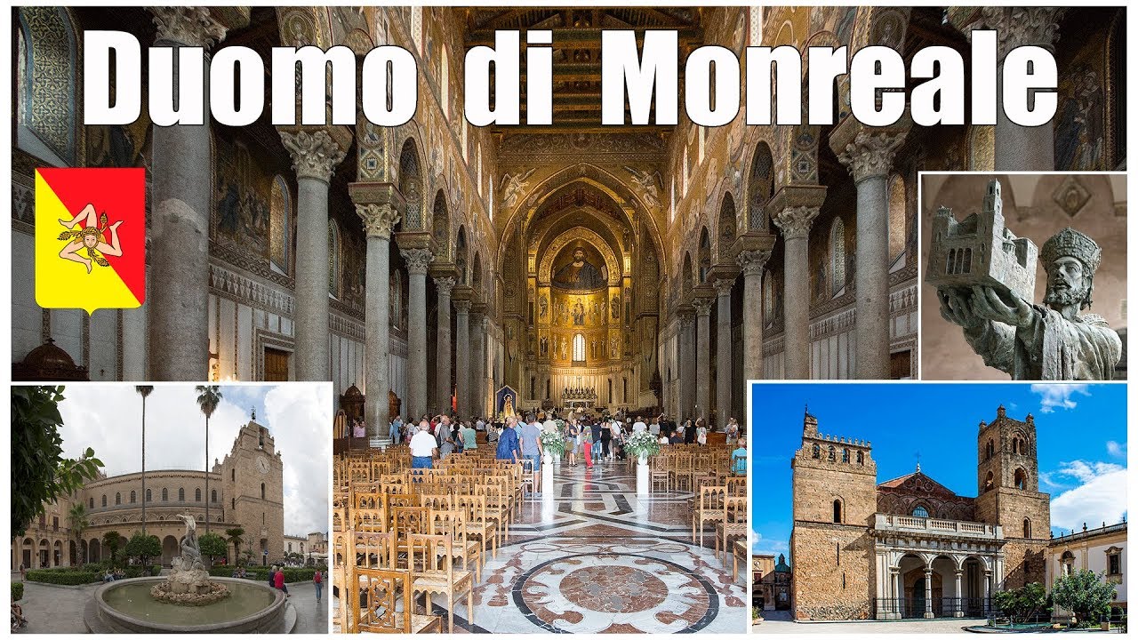 Сицилия, фильм - 2:  Duomo di Monreale  |  Sicily, the film - 2