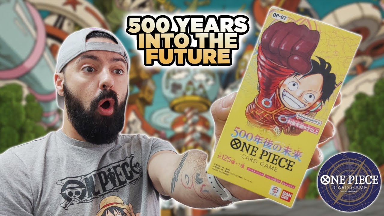 VIAJE AL FUTURO! ABRO LA NUEVA COLECCIÓN DE ONE PIECE CARD GAME OP-07 500 YEARS INTO THE FUTURE