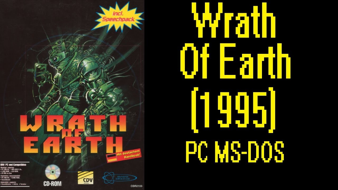Wrath Of Earth (1995) - DOS Gameplay Video (PC MS-DOS)
