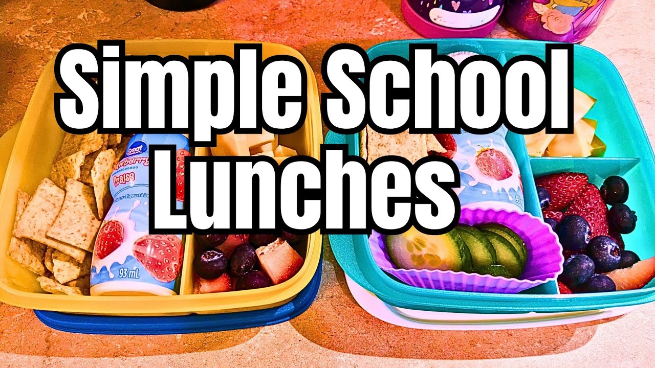 EASY SCHOOL LUNCHES | WEEK OF LUNCHBOX IDEAS | REAL LIFE LUNCHES