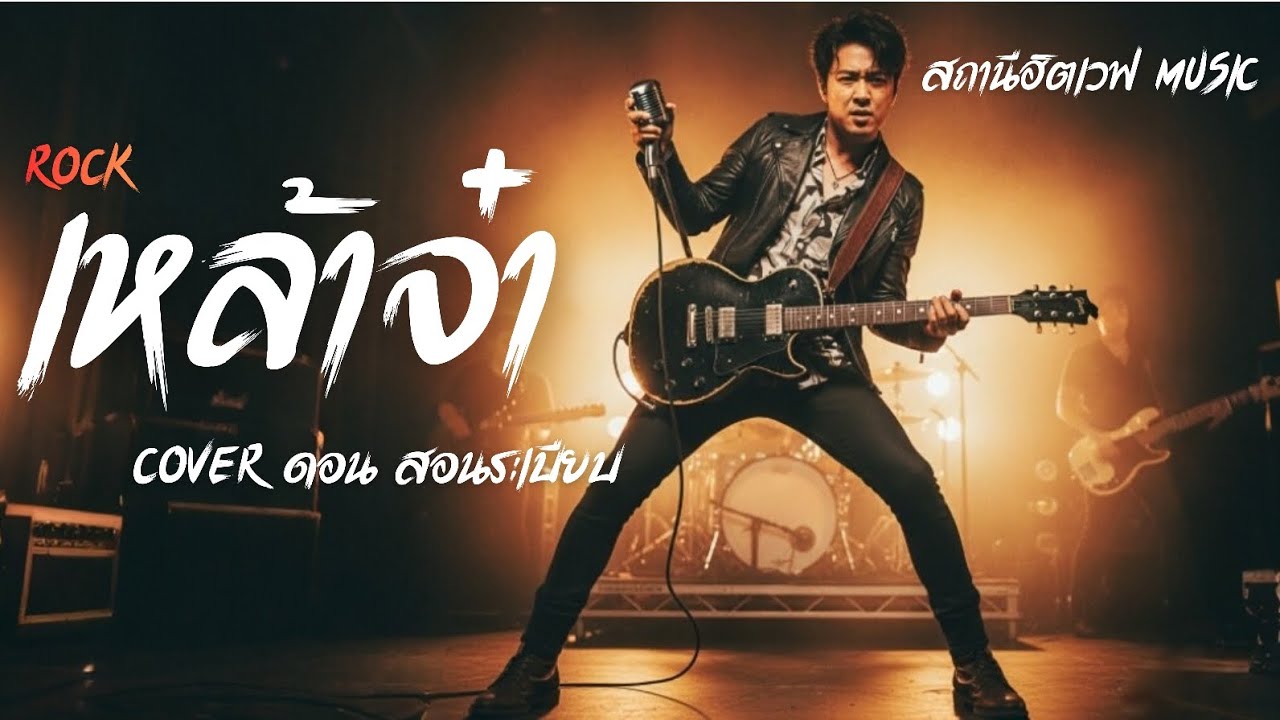 เหล้าจ๋า (Cover ดอน สอนระเบียบ) Rock Version #สถานีฮิตเวฟmusic  #cover #rock 