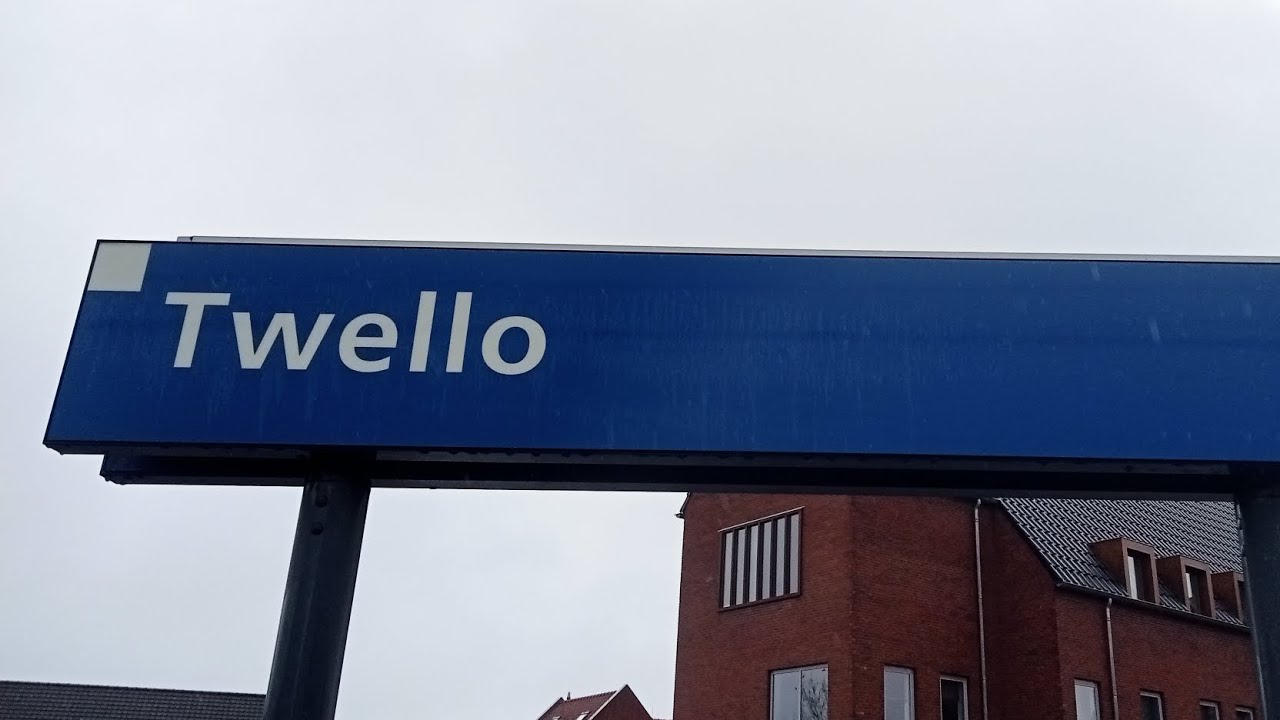 treinen op station Twello